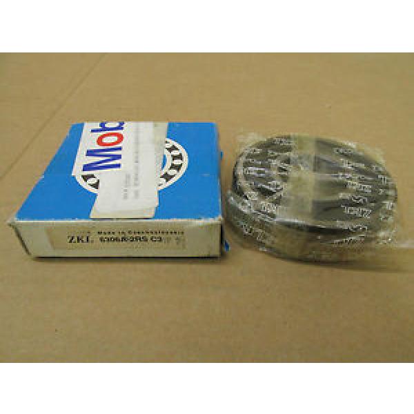 1  ZKL ZVL 6306A-2RS C3 BEARING RUBBER SHIELD 2 SIDES 6306A2RS 63062RS C3 #1 image