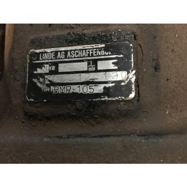 BMR-105 Linde hydraulic drive motor for digger bmr 105 #2 image