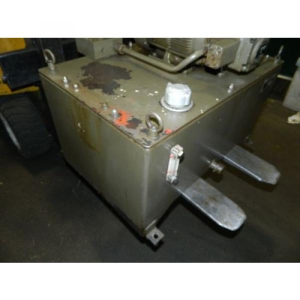 Nachi 2 HP Hydraulic Unit Nachi Vane Pump VDR-1B-1A2-U21  2 Used Warranty #3 image