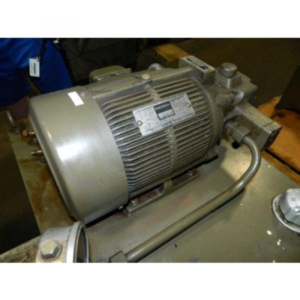 Nachi 2 HP Hydraulic Unit Nachi Vane Pump VDR-1B-1A2-U21  2 Used Warranty #5 image