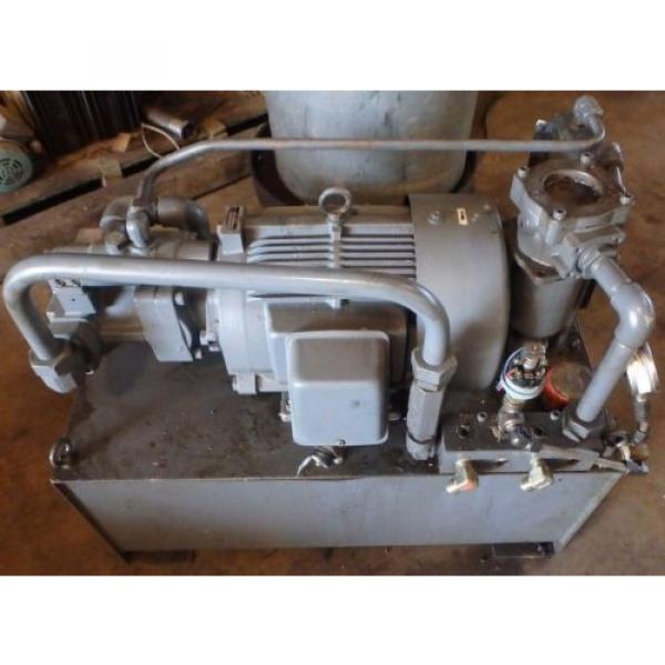 NACHI Hydraulic Pump Unit w/ Reservoir Tank_UPV-2A-45N1-5.5-4-11_S-0160-8_75739 #2 image