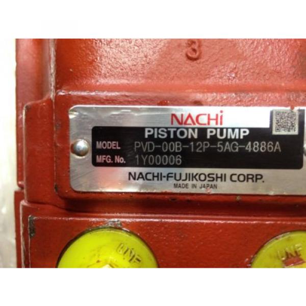 NACHI PVD-00B-12P-5AG-4886A HYDRAULIC PUMP JCB 8016 £750 + VAT #2 image
