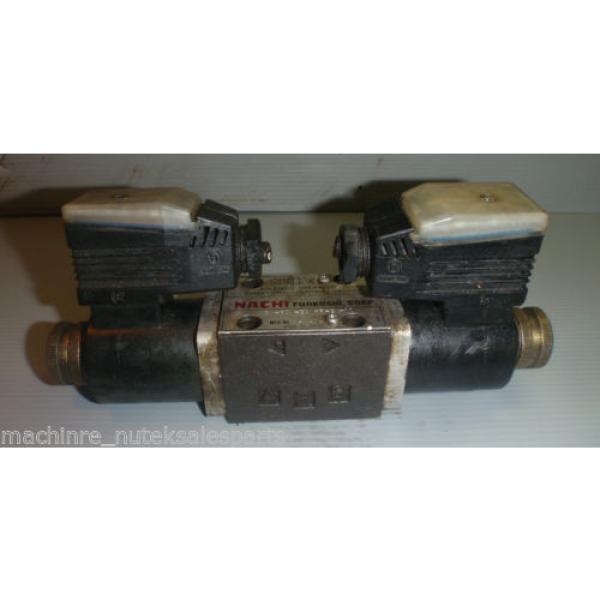 NACHI FUJIKOSHI SOLENOID OPERATED CONTROL HYDRAULIC VALVE SA-G01-E3X-R-E1-10 #1 image