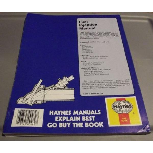 Haynes Repair Manuals Fuel Injection Manual 1986 BOSCH CHRYSLER GM FORD #2 image