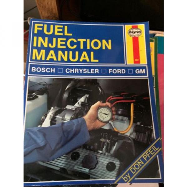 Haynes 482 Fuel Injection Manual Bosch Chrysler GM Ford Auto Repair Book #1 image