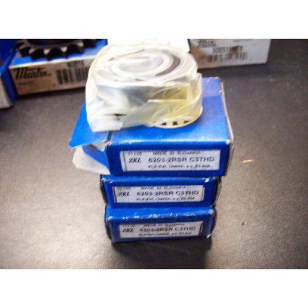 ZKL Roller Bearing 6203-2RSR C3THD #1 image