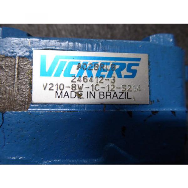 EATON VICKERS VANE PUMP V210-8W-1C-12-S214 POWER STEERING PUMP #2 image