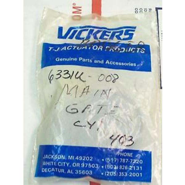 VICKERS EATON HYDRAULIC PUMP SEAL KIT REPLACEMENT PART  6331U-008 #1 image