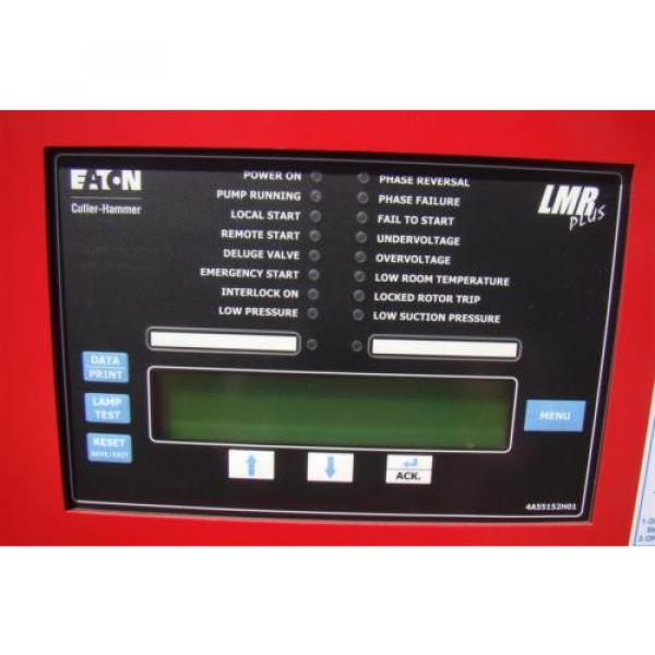 Eaton Cutler-Hammer Fire pump controller 15HP 3PH 208V 600psi 16BK046E FD20-15A- #3 image