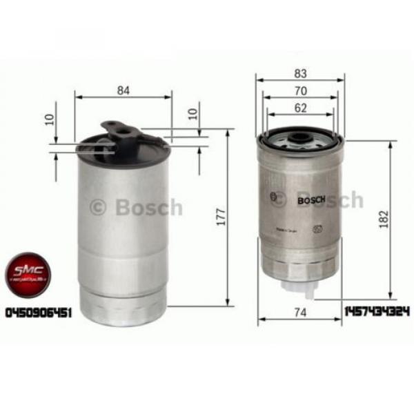 INSPEKTIONSKIT ÖL CASTROL LL04 0W30 7LT 4 FILTER BOSCH BMW 5 E39 525D 120 KW #4 image