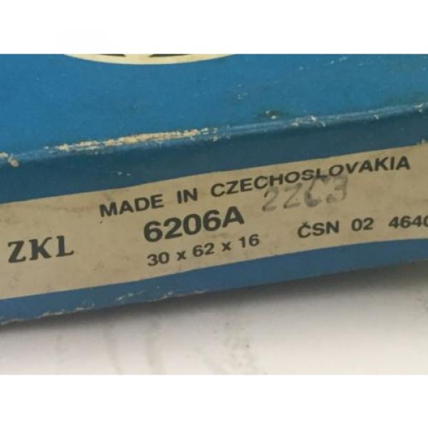 ZKL 6206A Bearing 30mm X 62mm X 16mm  OLD STOCK #5 image