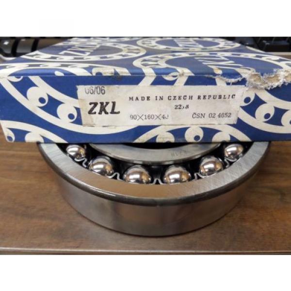 ZKL SELF ALIGNING BALL BEARING 2218 #1 image