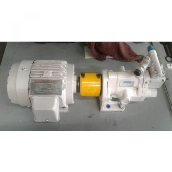 Vickers axial piston pump PVB5FRSY20GMC11 toshiba motor JEC-2137-2000 #1 image