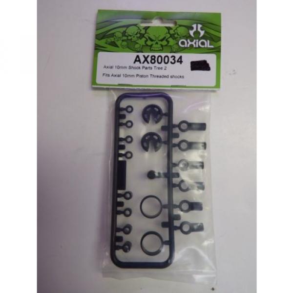 AXIAL- AXIAL 10mm SHOCK CAPS PARTS TREE 2 FOR 10mm PISTON THREAD Model # AX80034 #1 image