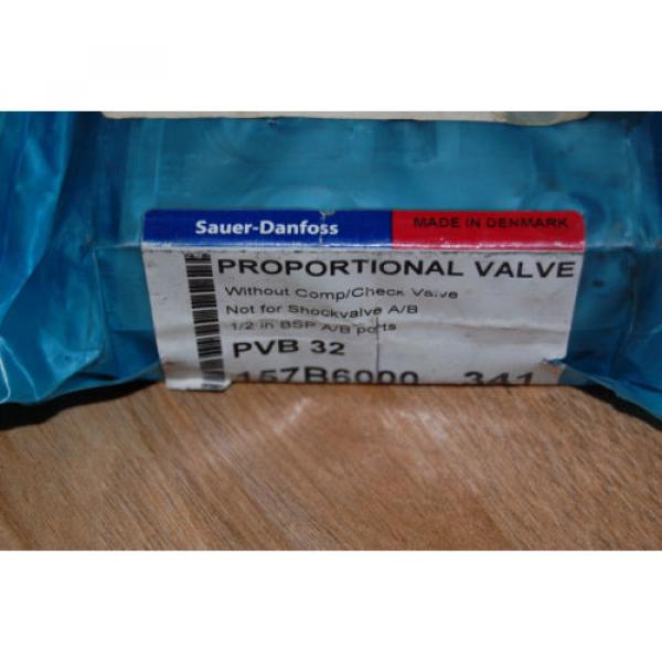 Genuine Sauer-Danfoss PVB 32 Valve Bodies part no 157B6000 #1 image