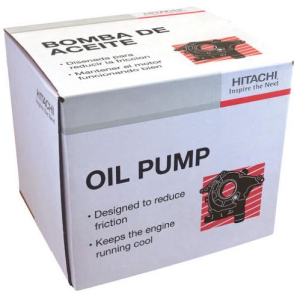 Engine Oil Pump HITACHI OUP0020 fits 87-95 Nissan Pathfinder 3.0L-V6 #2 image