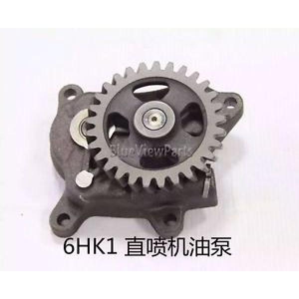 Oil pump for ISUZU 6HK1 Hitachi excavator and other machinery #1 image
