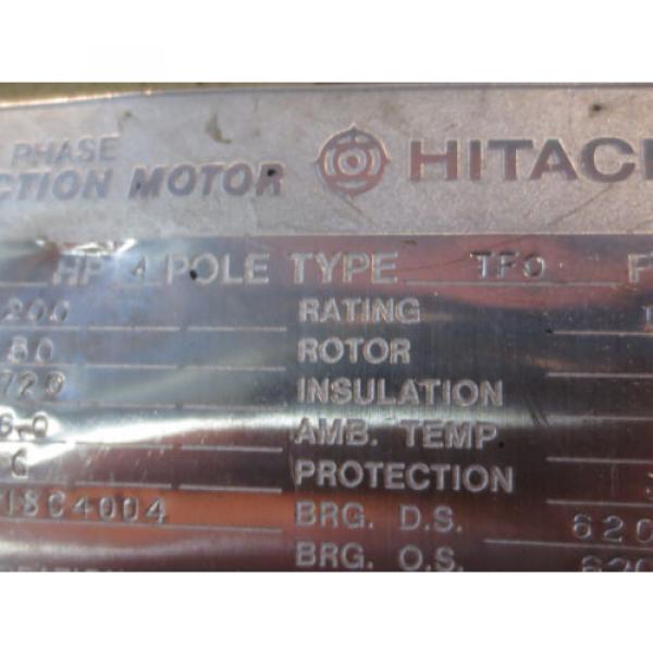 HITACHI HYDRAULIC MOTOR TFO NACHI PUMP UPV-1A-16N0-1.5H-4-2477A #3 image