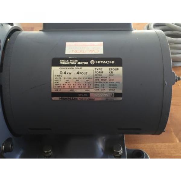 Hitachi VR16F3 CuteVac Direct Drive Rotary Vacuum Pump w/ Single Phase Motor #2 image