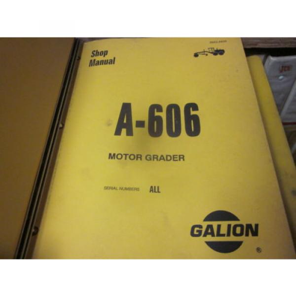 Komatsu Galion A-606 Motor Grader Repair Shop Manual #1 image