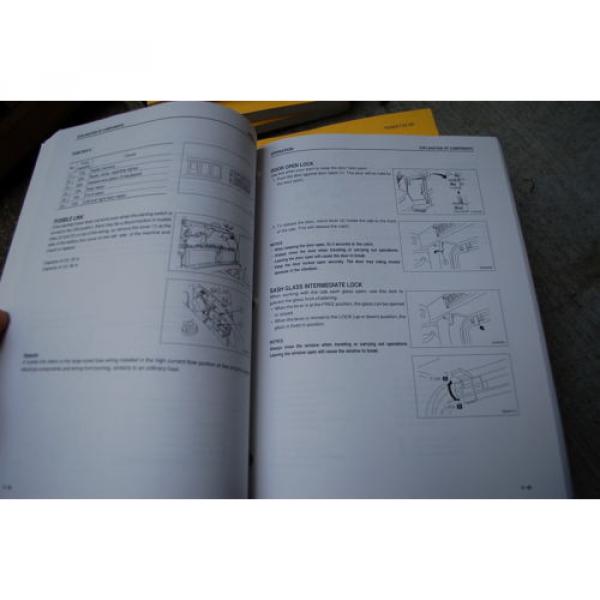 KOMATSU GD825A-2 MOTOR GRADER Owner Operator Operation Maintenance Manual book #3 image