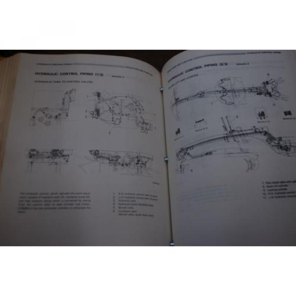 KOMATSU GD500-2 Motor Grader Service Repair Manual book shop road blade 1989 #5 image