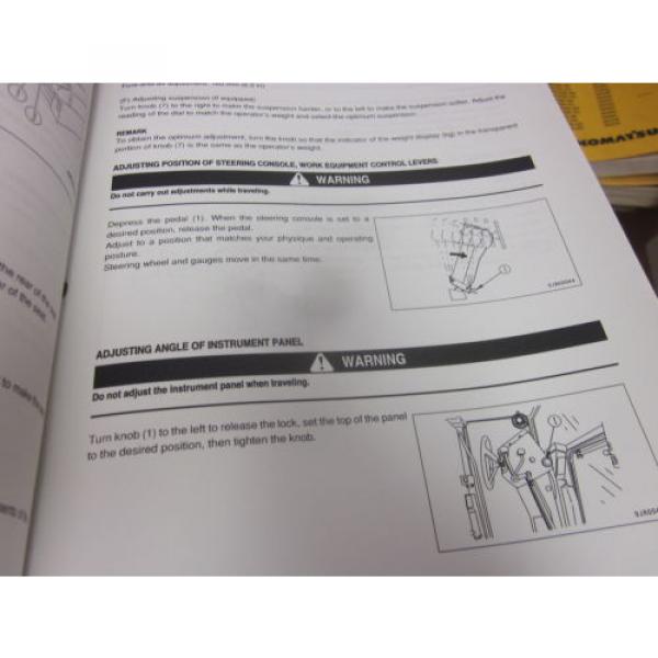 Komatsu GD655-3C Motor Grader Operation &amp; Maintenance Manual s/n 50001- #2 image