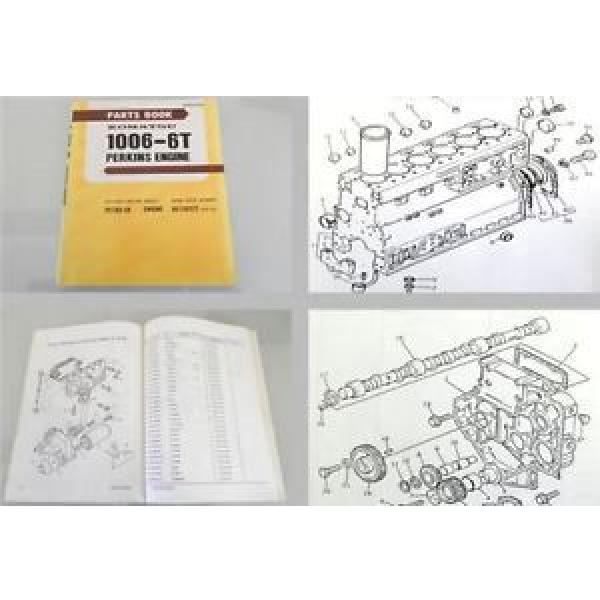 Komatsu PC180-5K Ersatzteilliste Parts Book Motor Perkins 1006-6T #1 image