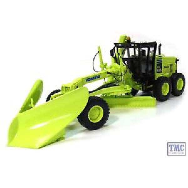 50-3083 First Gear 1:50 SCALE Komatsu GD655 Motor Grader with V-Plow &amp; Wing Gre #1 image