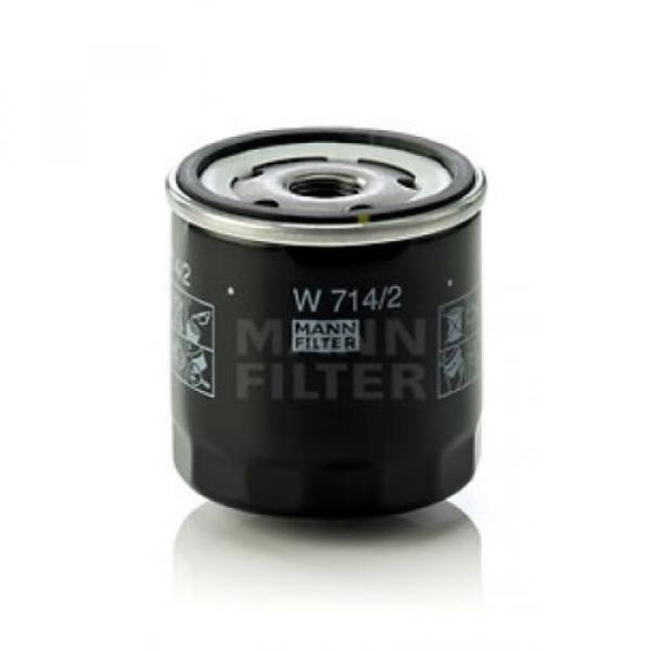 MANN Öl-Filter  W 714/2 FIAT FORD GENERAL MOTORS RENAULT VAG #3 image