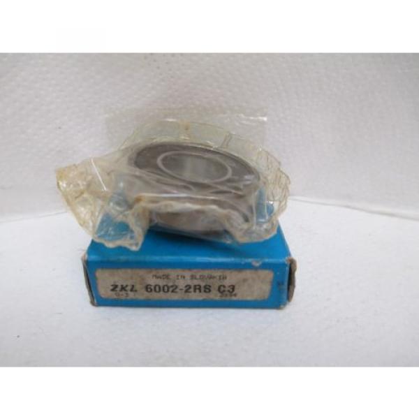 ZKL BALL BEARING 6002 2RS C3 60022RSC3 6002-2RS #1 image