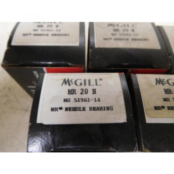 McGILL # MR 20 N MS 51961-14 NEEDLE BEARING  QTY. OF 5 #2 image