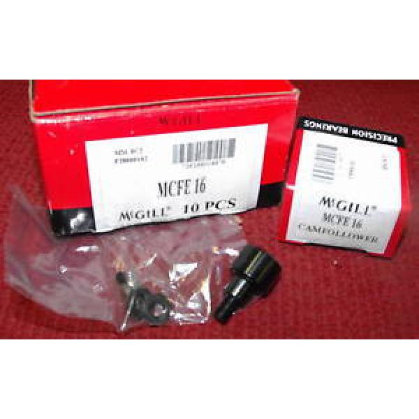 McGill - 16mm Metric Cam Follower - Part #MCFE-16 - Box of 10 pieces - #1 image