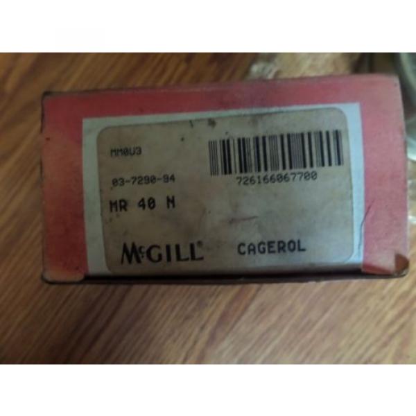 McGill CageRol Needle Roller Bearing MR 40 N MR40N #2 image