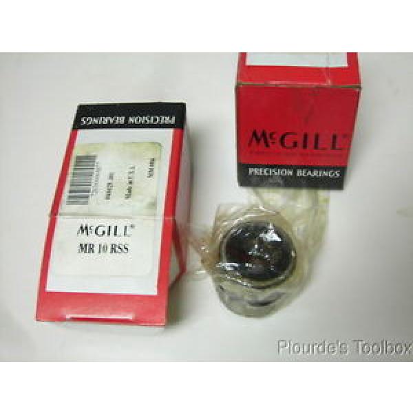 Lot of 2  McGill Cagerol MR-10-RSS Needle Bearings 5/8&#034; x 1-1/8&#034; x 1&#034; #1 image