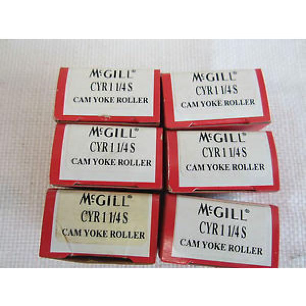 MCGILL CYR 1 ¼ S CAM YOKE ROLLER 6 PCS #1 image