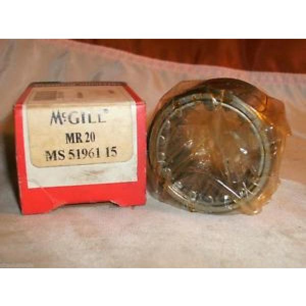 MCGILL MR 20 CAGED ROLLER BEARING MR20 #1 image
