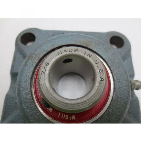 McGill MB 25-7/8 Bearing Insert 7/8&#034; ID With F4-05 Flange Mount #3 image