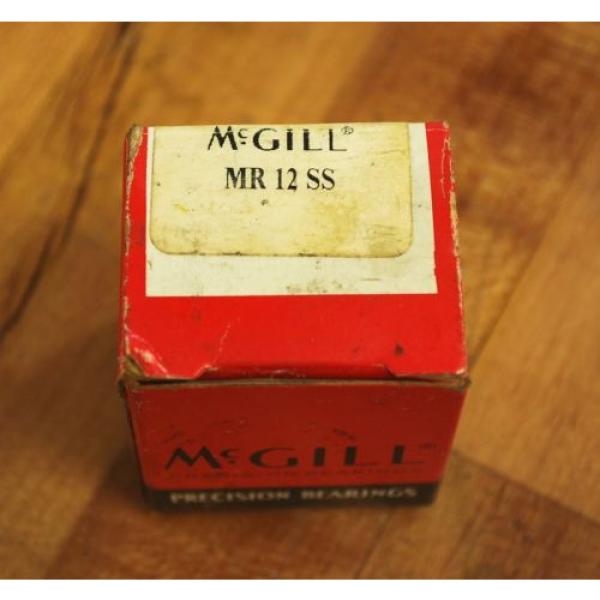 McGill MR12SS Caged Needle Roller Bearing MR12SS - #2 image
