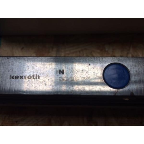 REXROTH 2 Rails Guide Linear bearing CNC Route model 7873 7210 13Q1 50&#034; #2 image