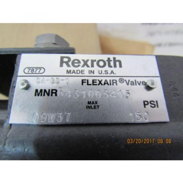 REXROTH SA-BD-0 VALVE FLEXAIR VALVE  IN BOX #3 image
