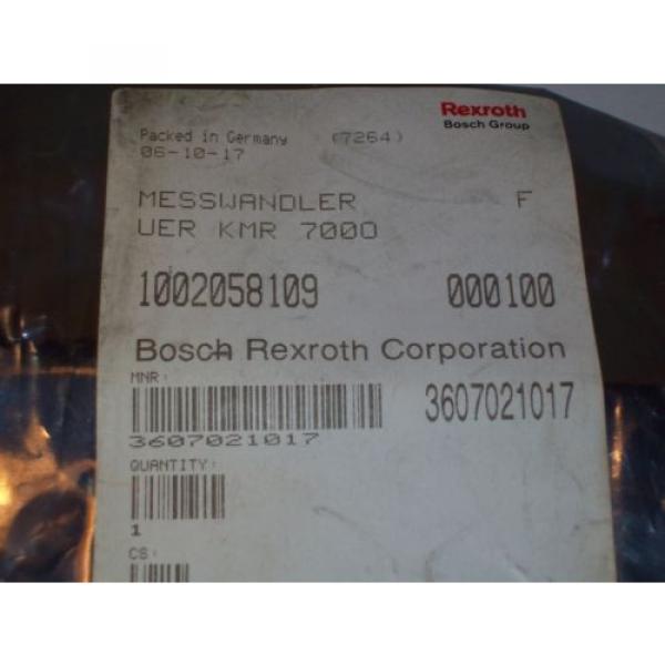 REXROTH BOSCH 3-607-021-017 HYDRAULIC CONNECTION MODULE P826 #2 image
