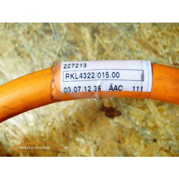 Rexroth RKL4322/015.0 Power Cable  &gt; ungebraucht &lt; #2 image