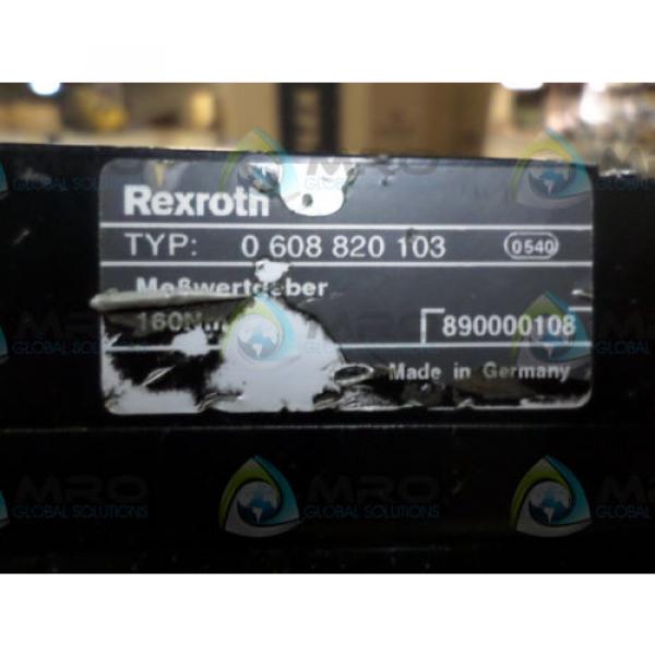 REXROTH 0608820103 SERVO AMP USED #2 image