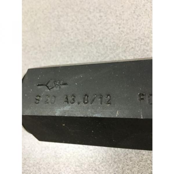REXROTH HYDRAULIC CHECK VALVE S20A3.0/12 #2 image