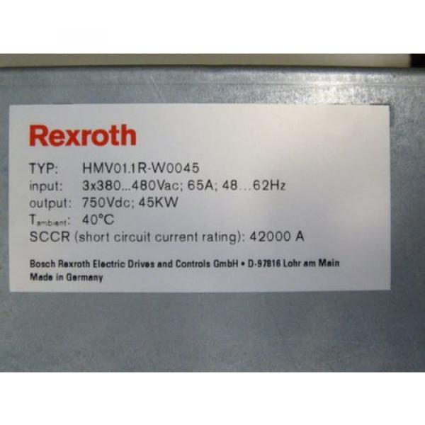 Rexroth HMV01.1R-W0045-A-07-NNNN Power Supply  &gt; ungebraucht &lt; #3 image