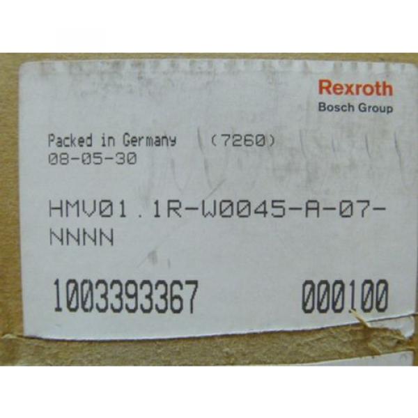 Rexroth HMV01.1R-W0045-A-07-NNNN Power Supply  &gt; ungebraucht &lt; #4 image