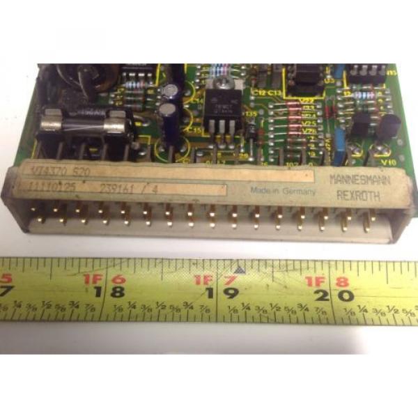 REXROTH AMPLIFIER CARD VT-4370 #2 image