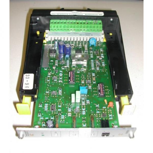 REXROTH VT-VSPA1-1-C10 AMPLIFIER CARD W/BASE USED NICE B10 #2 image