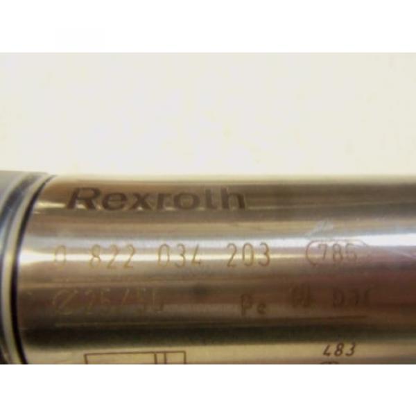 REXROTH 0 822 034 203 PNEUMATIC CYLINDER USED #4 image
